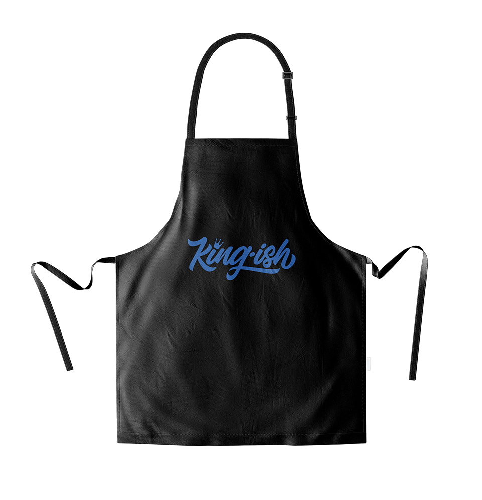 Premium Kingish Black Apron